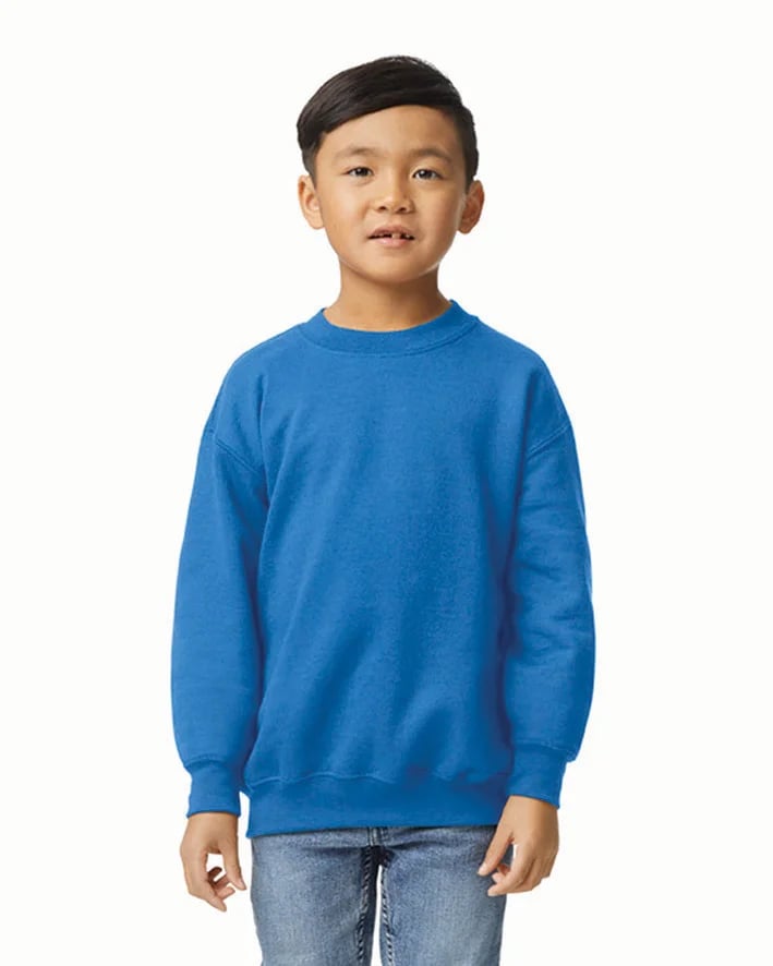 Gildan Heavy Blend™ Classic Fit Kinder sweater met ronde hals