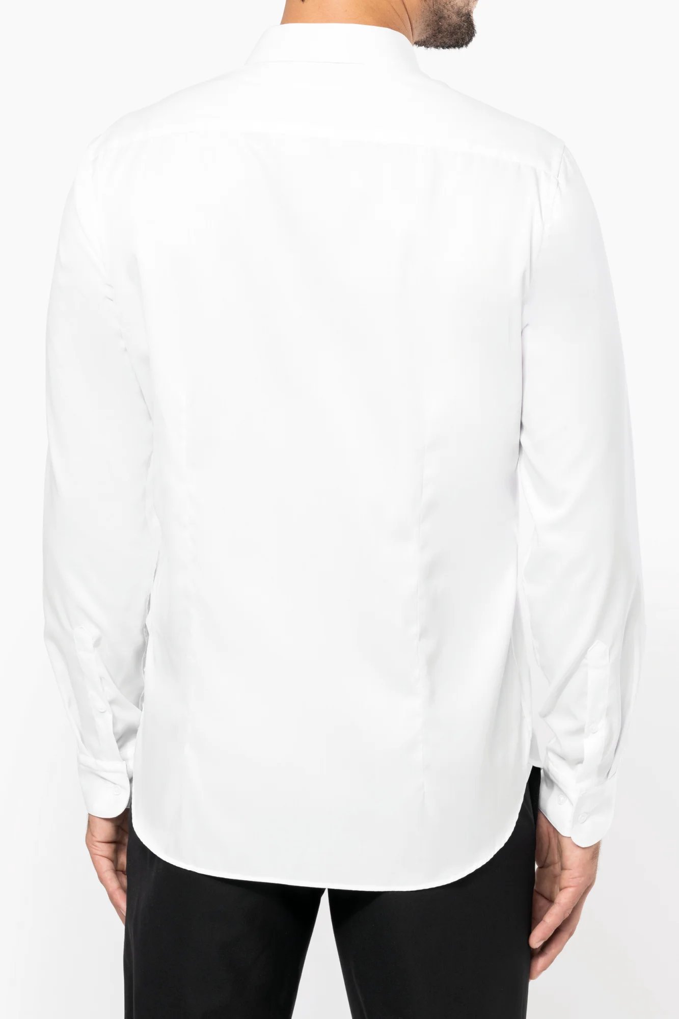 Kariban Premium Herenoverhemd van twill met lange mouwen