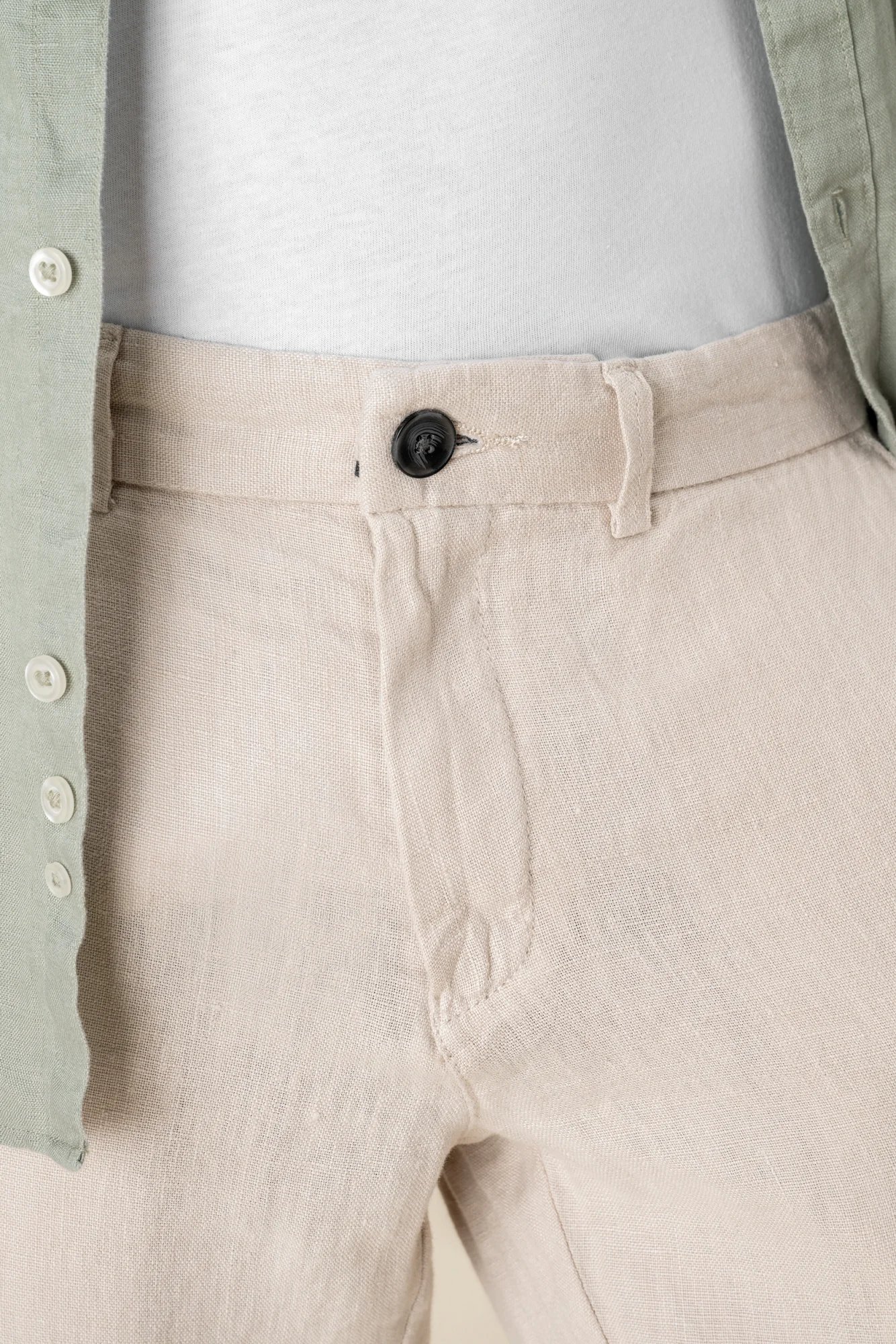 Spasso Linnen broek heren