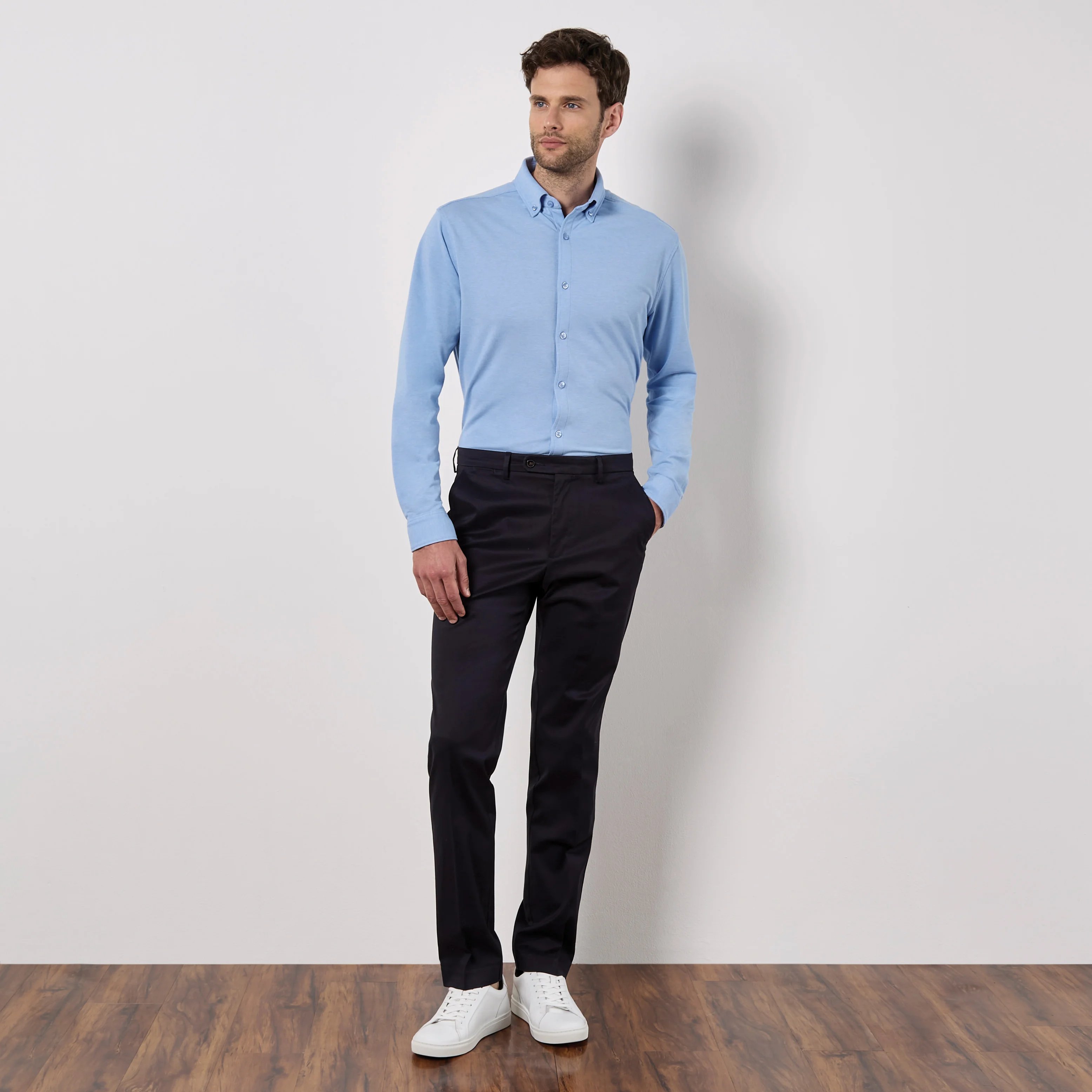Kustom Kit Tailored Fit Superwash® 60º Pique Shirt