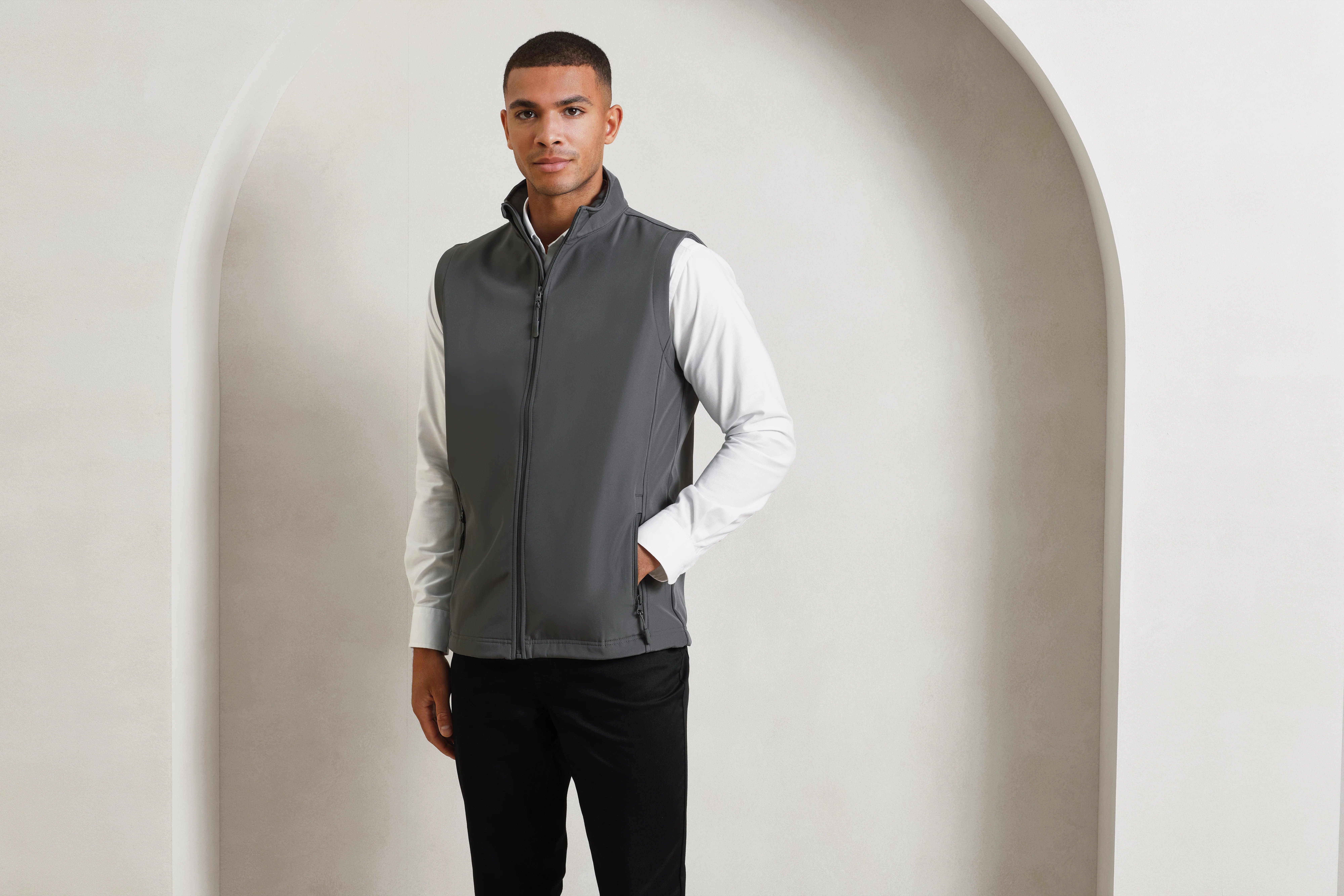 Windchecker® printable and recycled gilet