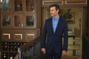 BROOK TAVERNER Getailleerd colbert Jupiter
