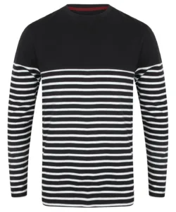 Long sleeve Breton striped T