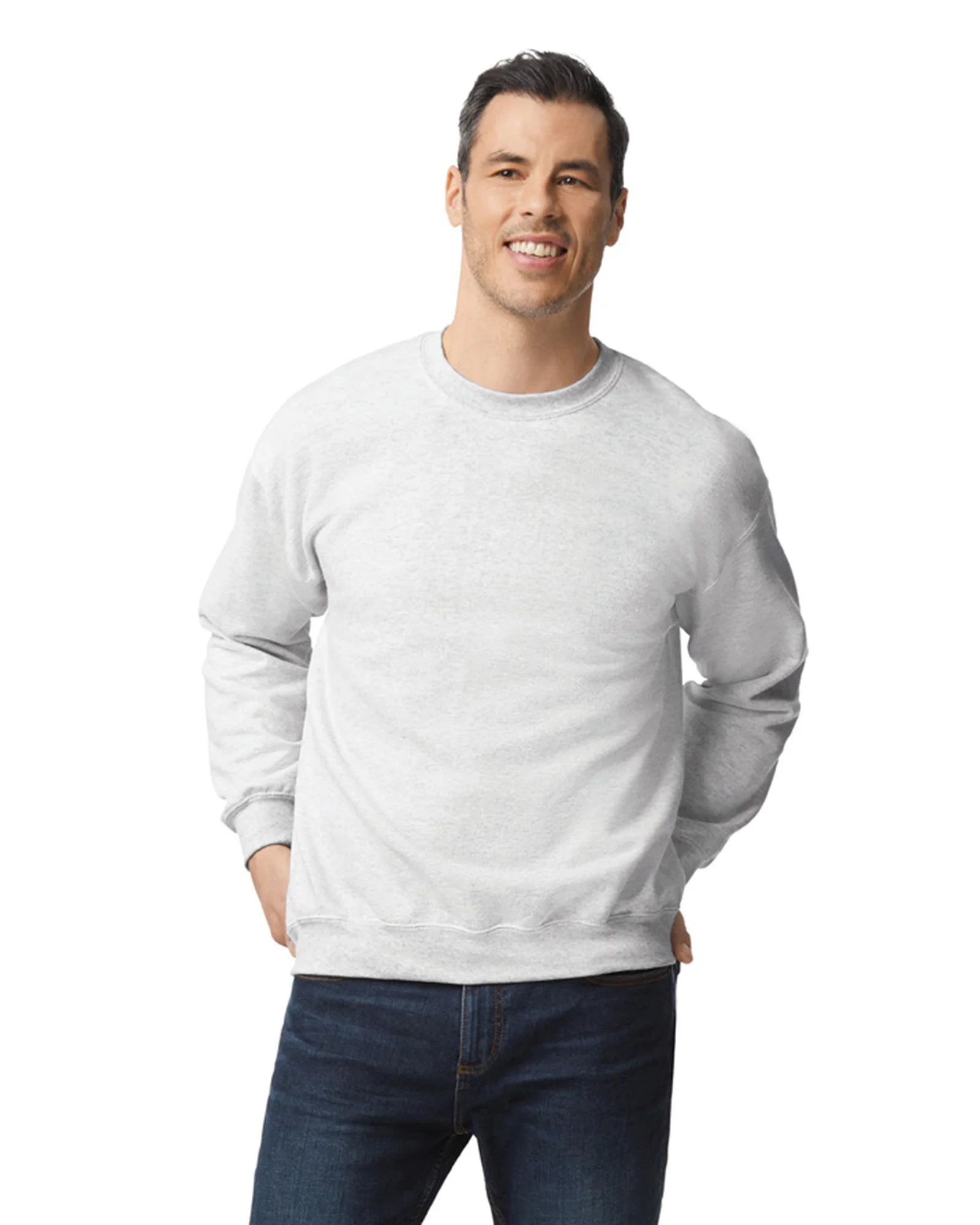 Gildan Dryblend® Adult Sweater met ronde hals