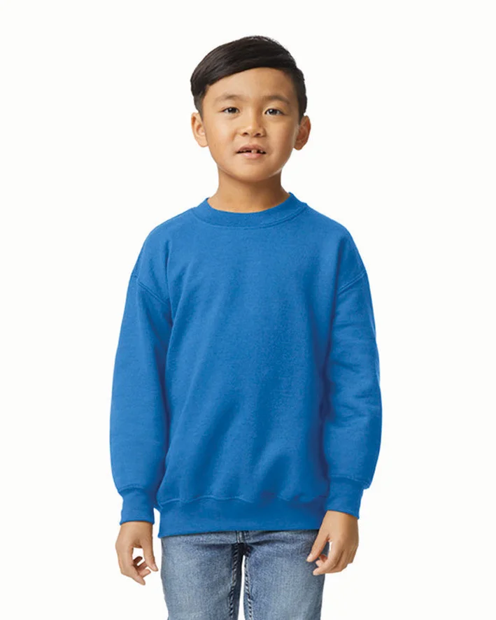 Gildan Heavy Blend™ Classic Fit Kinder sweater met ronde hals