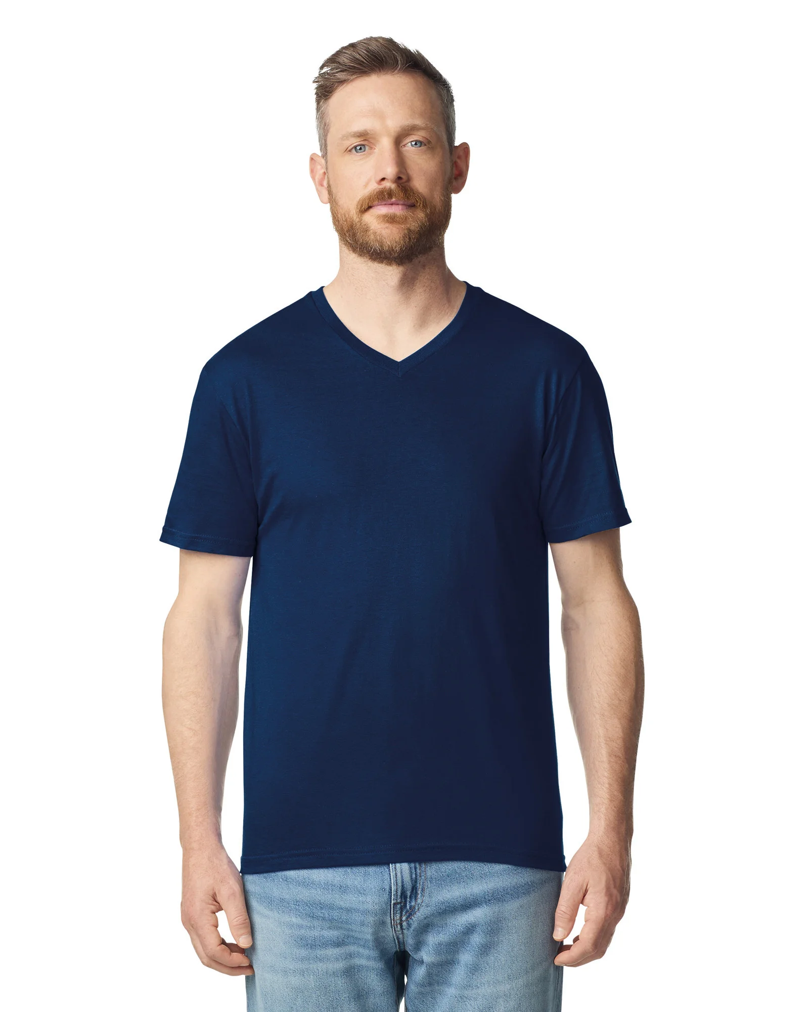 Gildan Softstyle Euro Fit Adult V-neck T-shirt