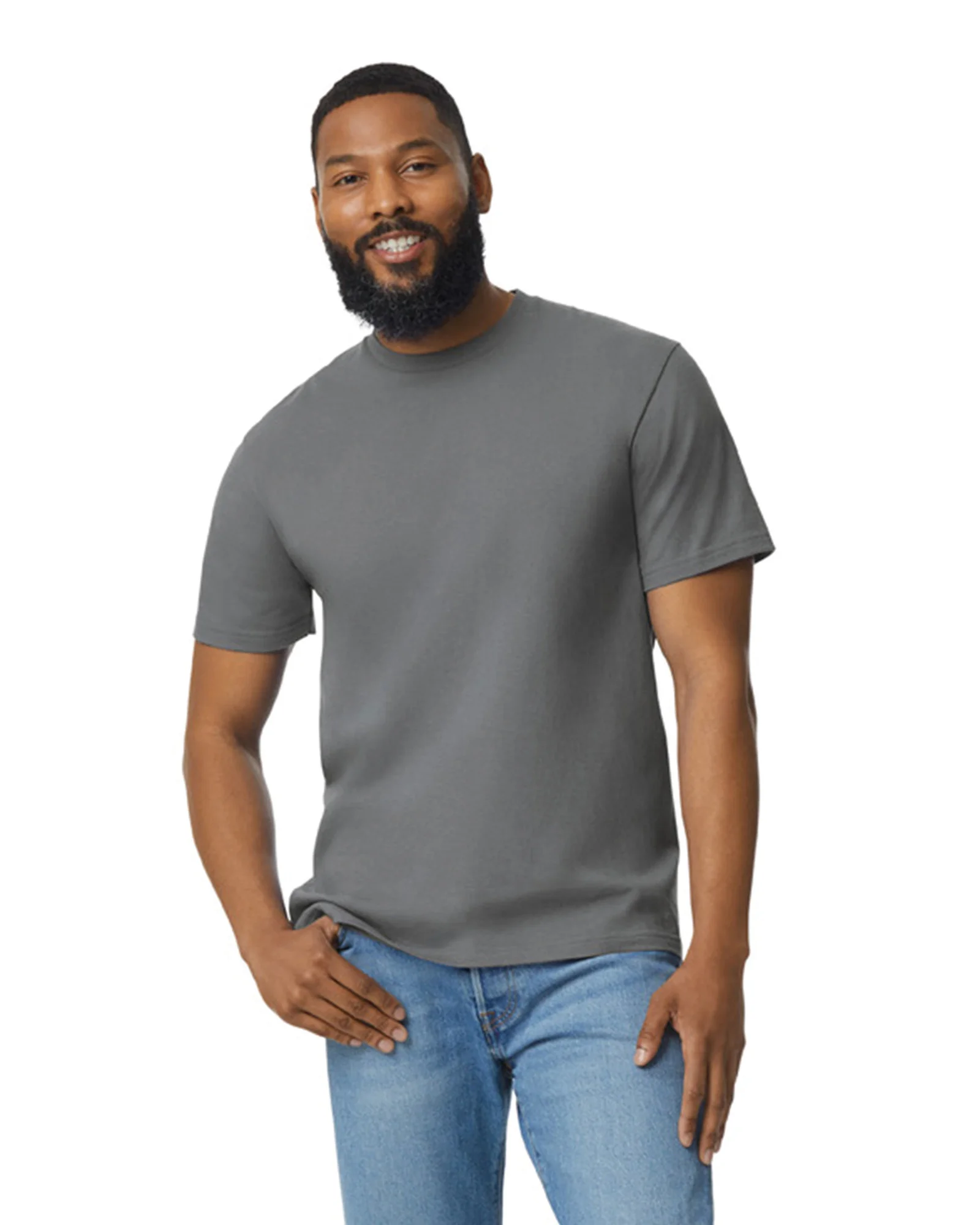 Gildan Heren-T-shirt Softstyle Midweight