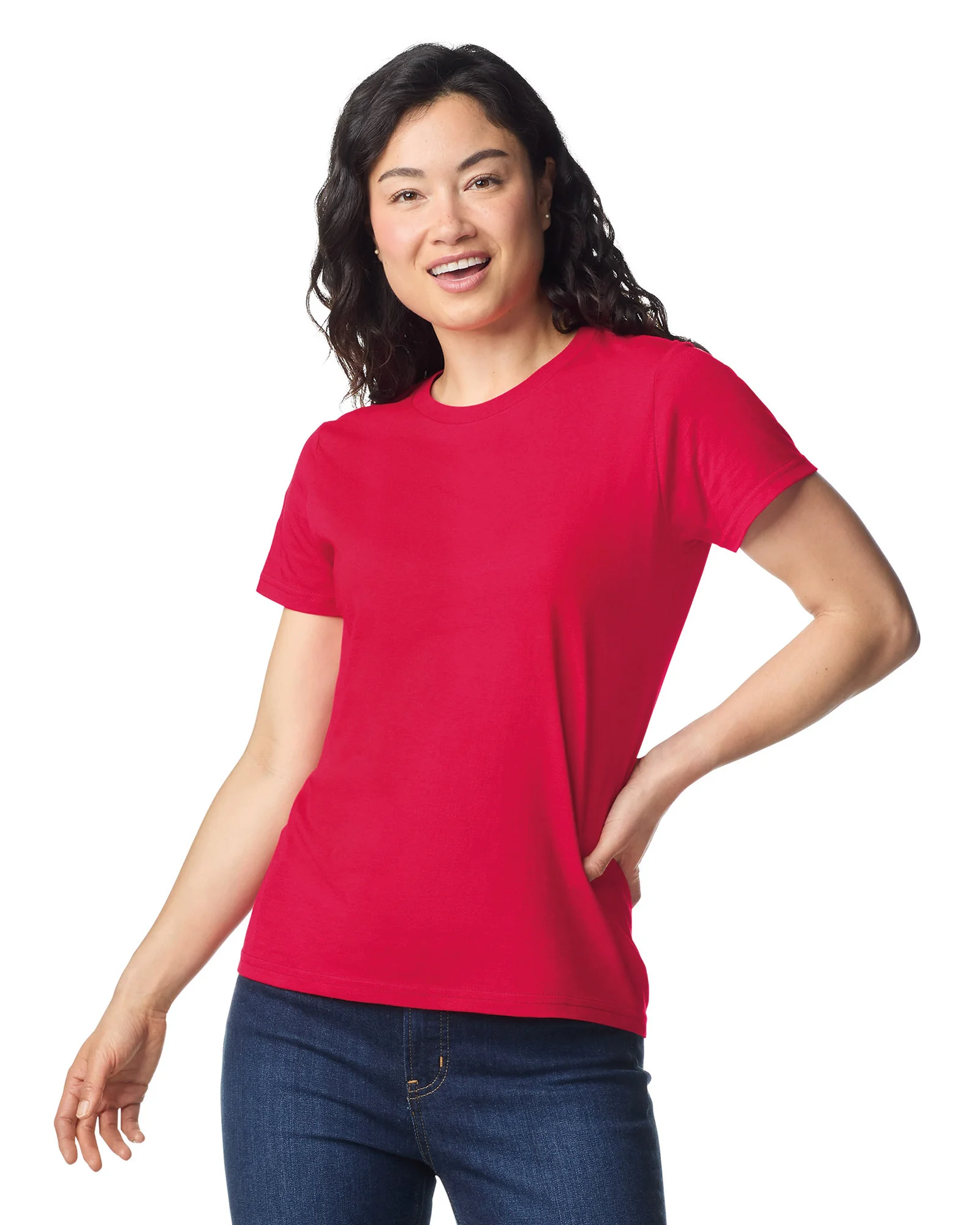 Gildan Dames-T-shirt Softstyle Midweight