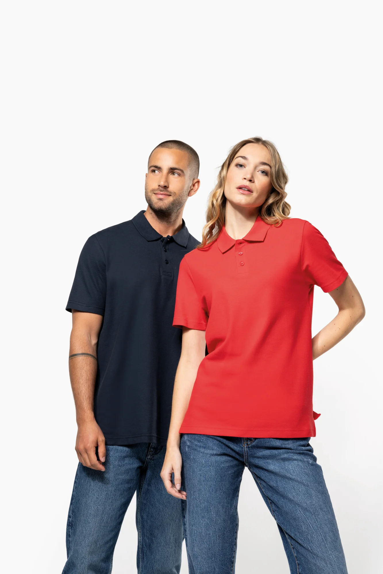 Kariban Unisex piqué polo