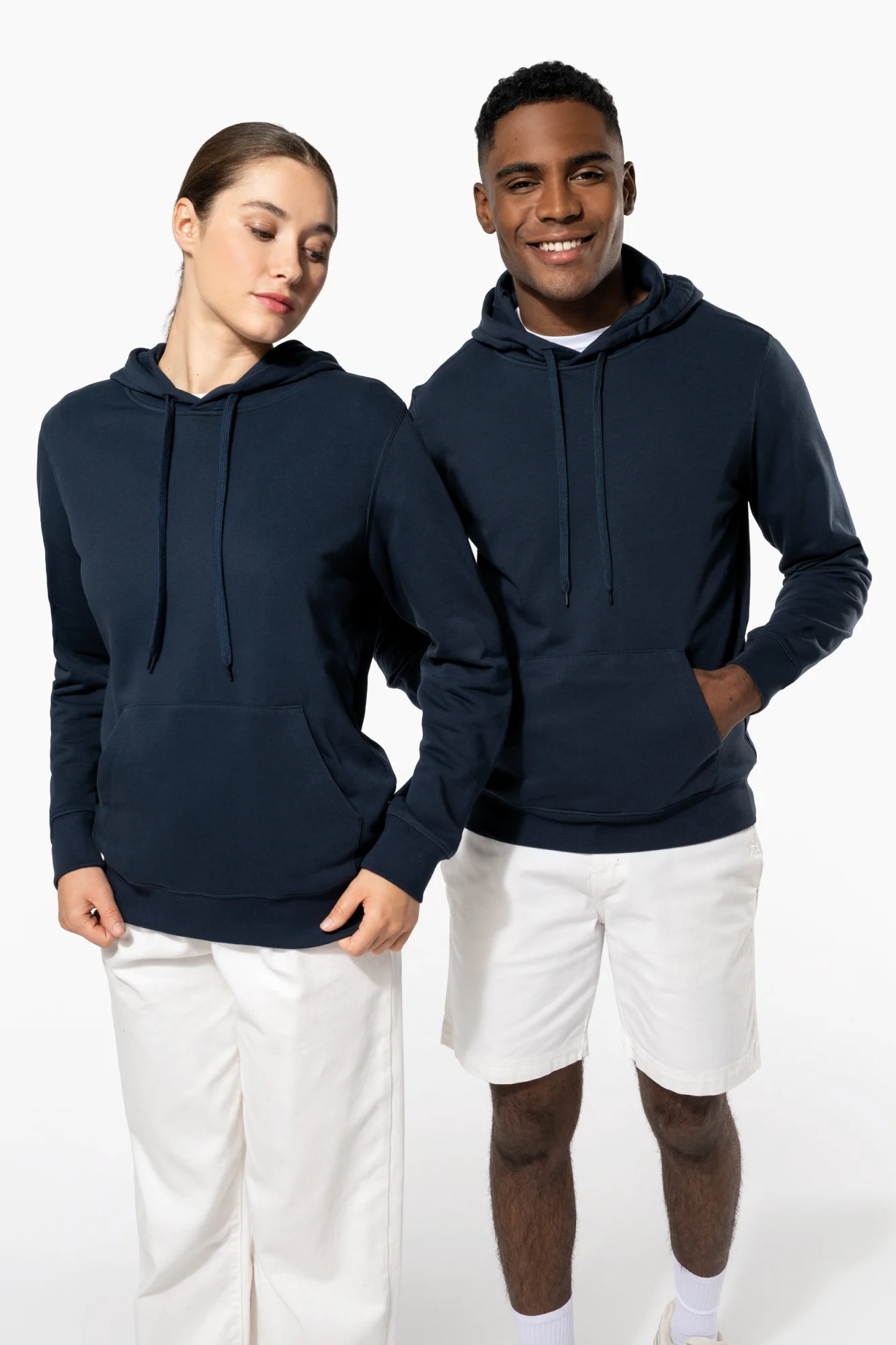 Kariban Sweater met capuchon 80/20 uniseks