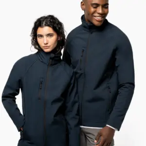 Kariban Ecologisch 3-laags uniseks softshell-jasje