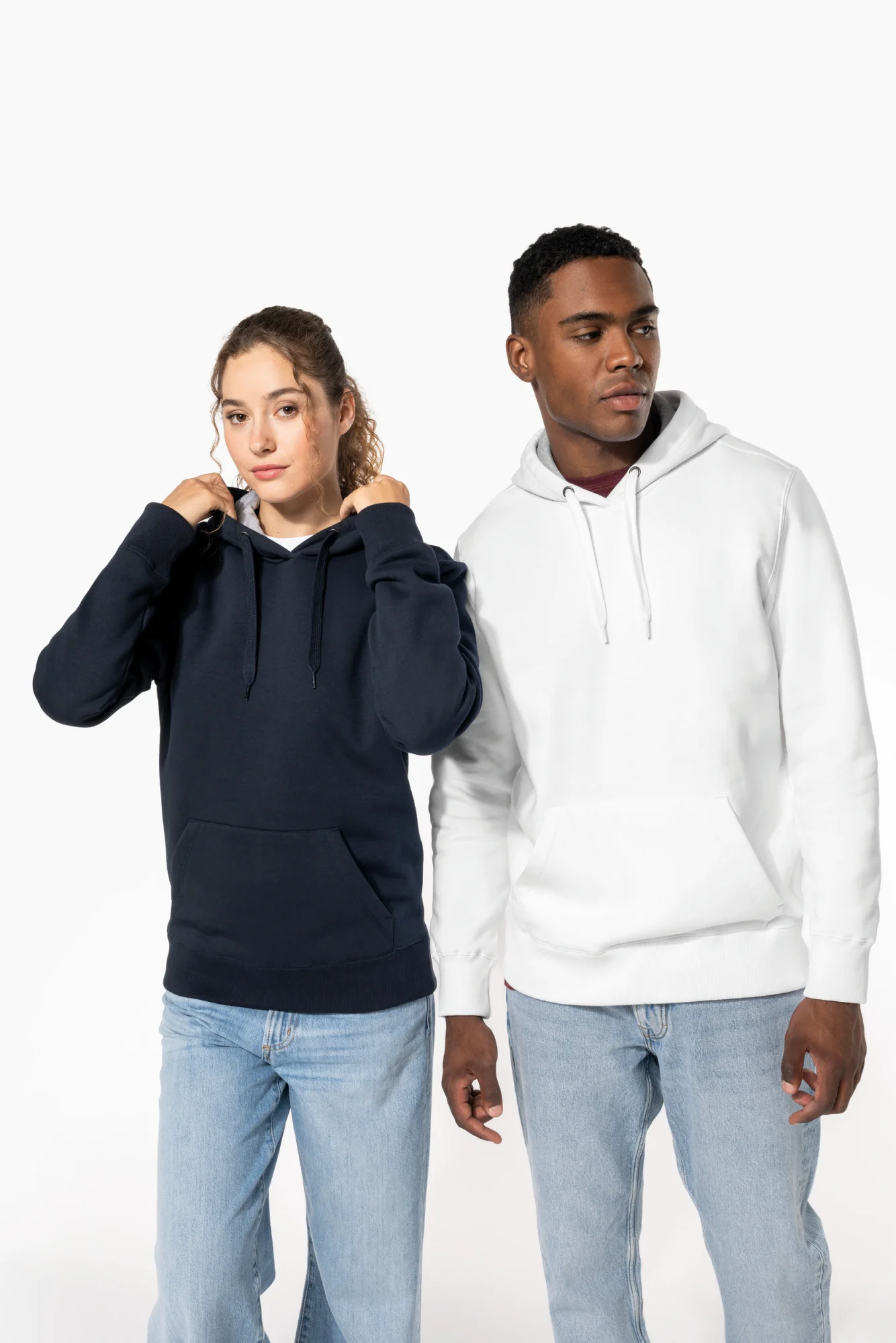 Kariban Sweater met capuchon