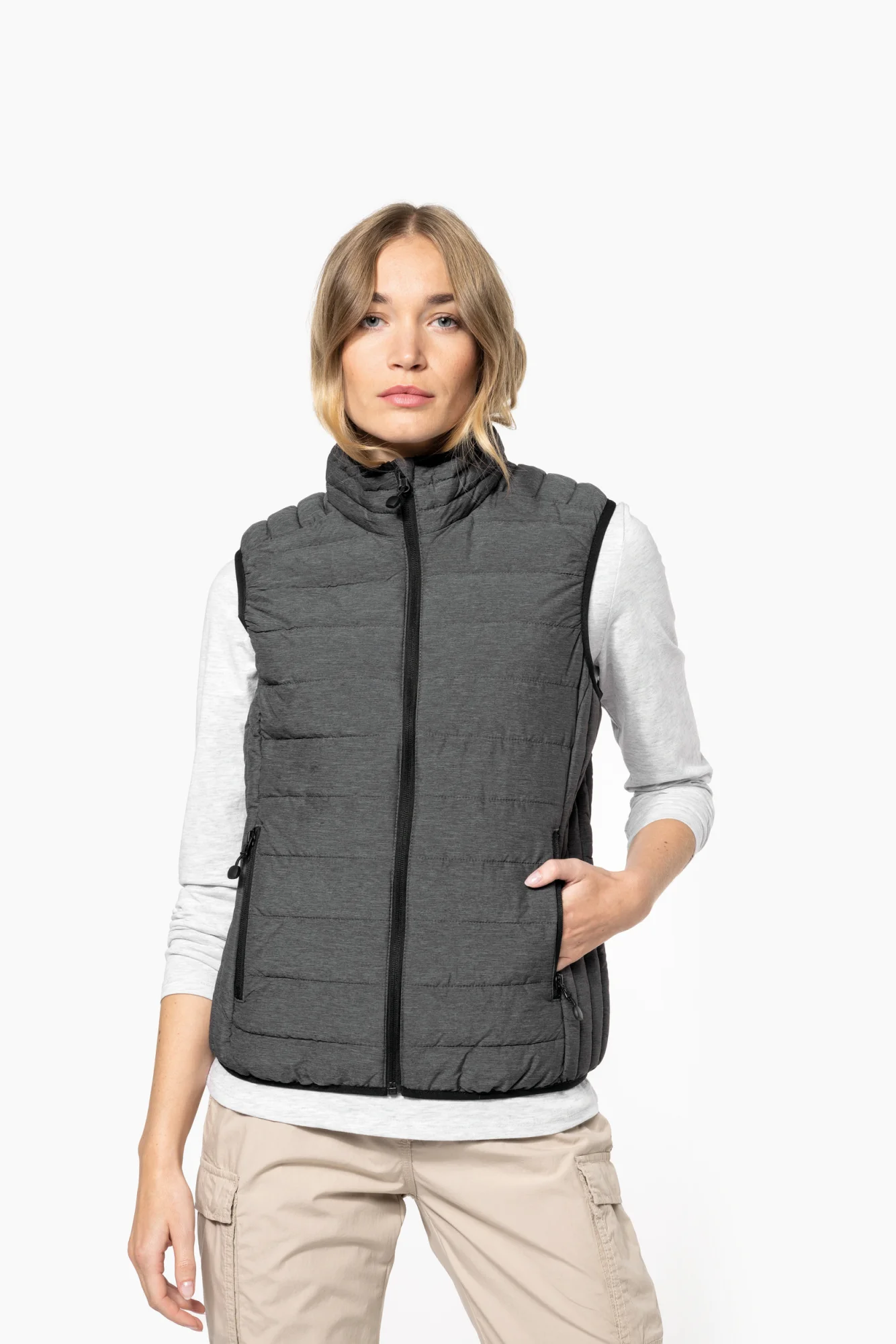 Kariban Ladies' lightweight sleeveless down jacket