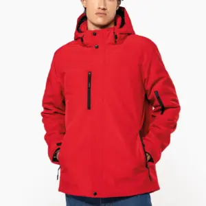 Kariban Gewatteerde softshell herenparka met capuchon