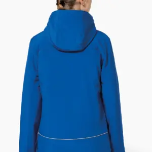 Kariban Gewatteerde softshell damesparka met capuchon