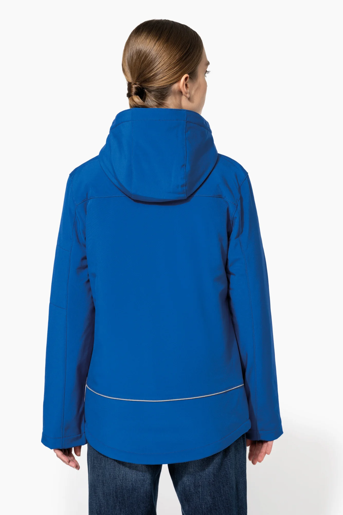 Kariban Gewatteerde softshell damesparka met capuchon