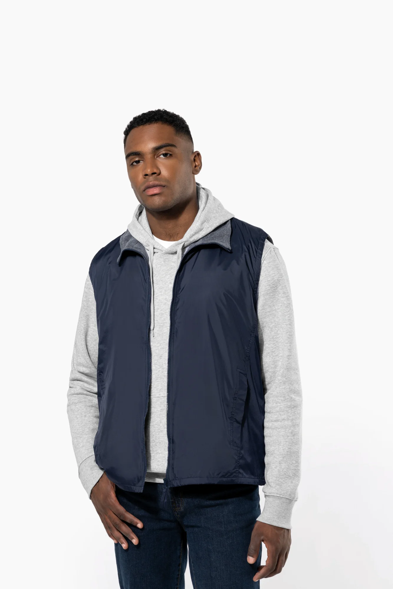 Kariban Met fleece gevoerde bodywarmer unisex