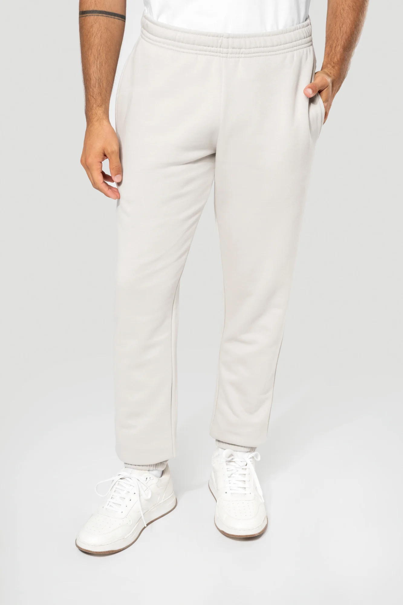 Kariban Ecologische fleece joggingbroek voor heren