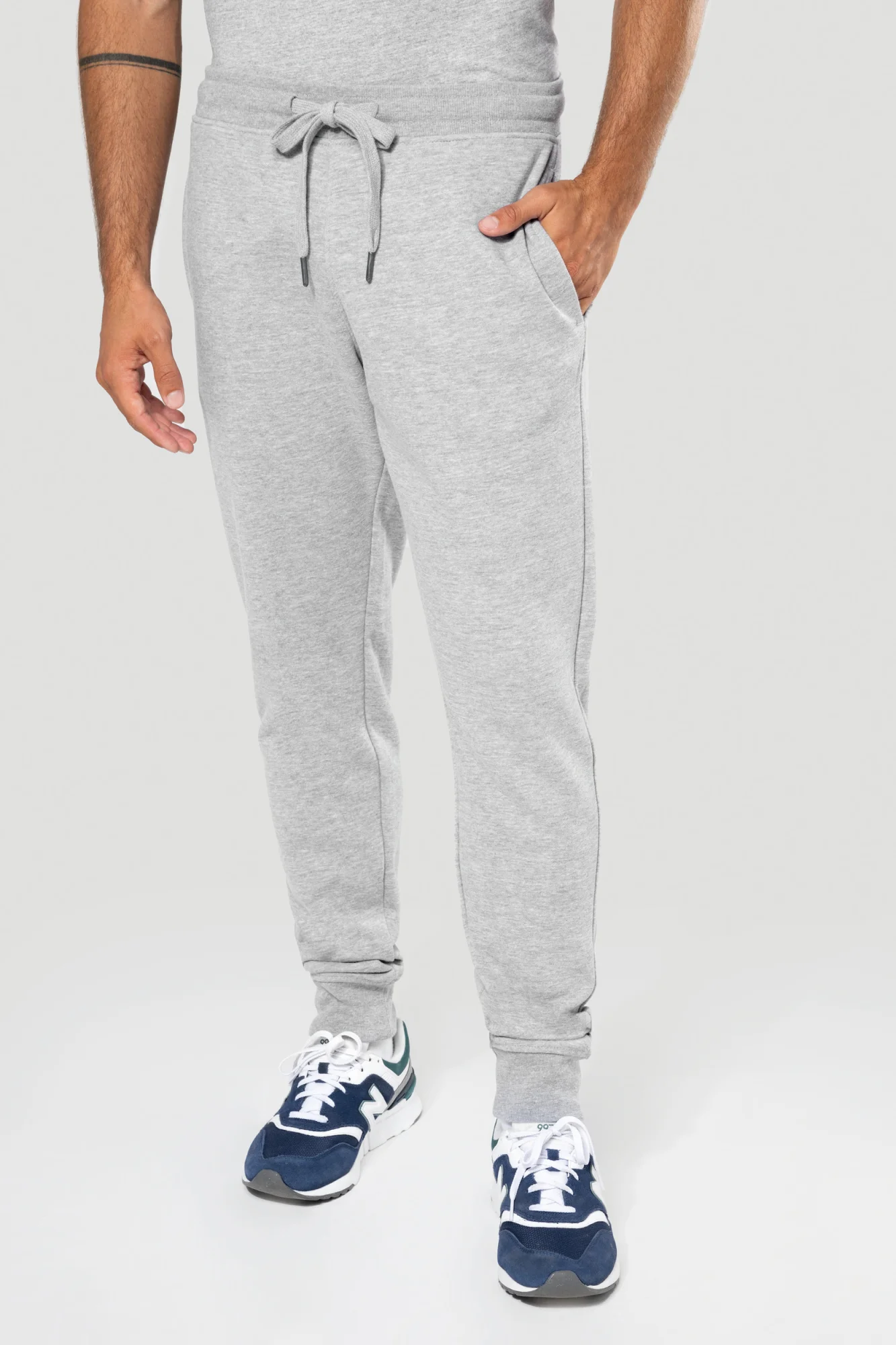Kariban Ecologische fleece joggingbroek voor heren