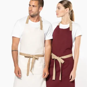 Kariban Ecologisch unisex schort
