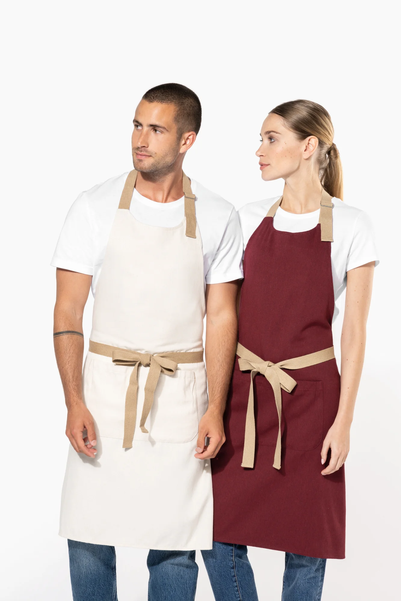 Kariban Ecologisch unisex schort