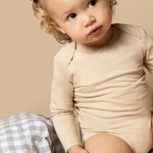 Kariban Baby body van biologisch katoen