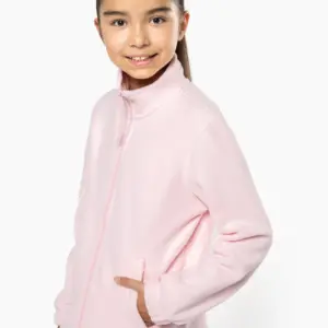 Kariban Microfleece met rits kind