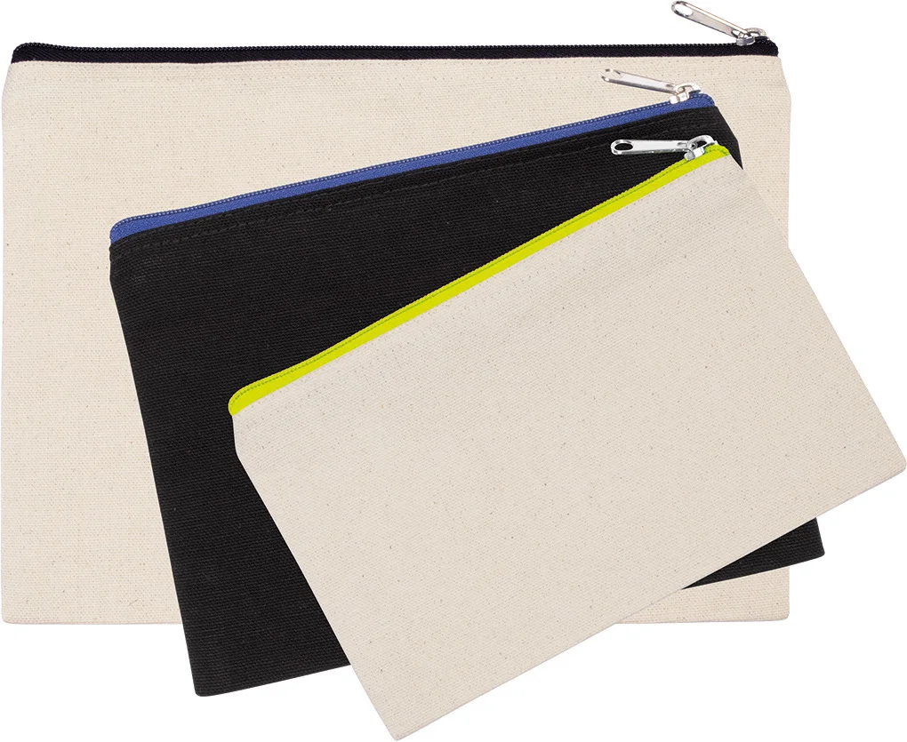 Kimood Etui van canvaskatoen - groot model