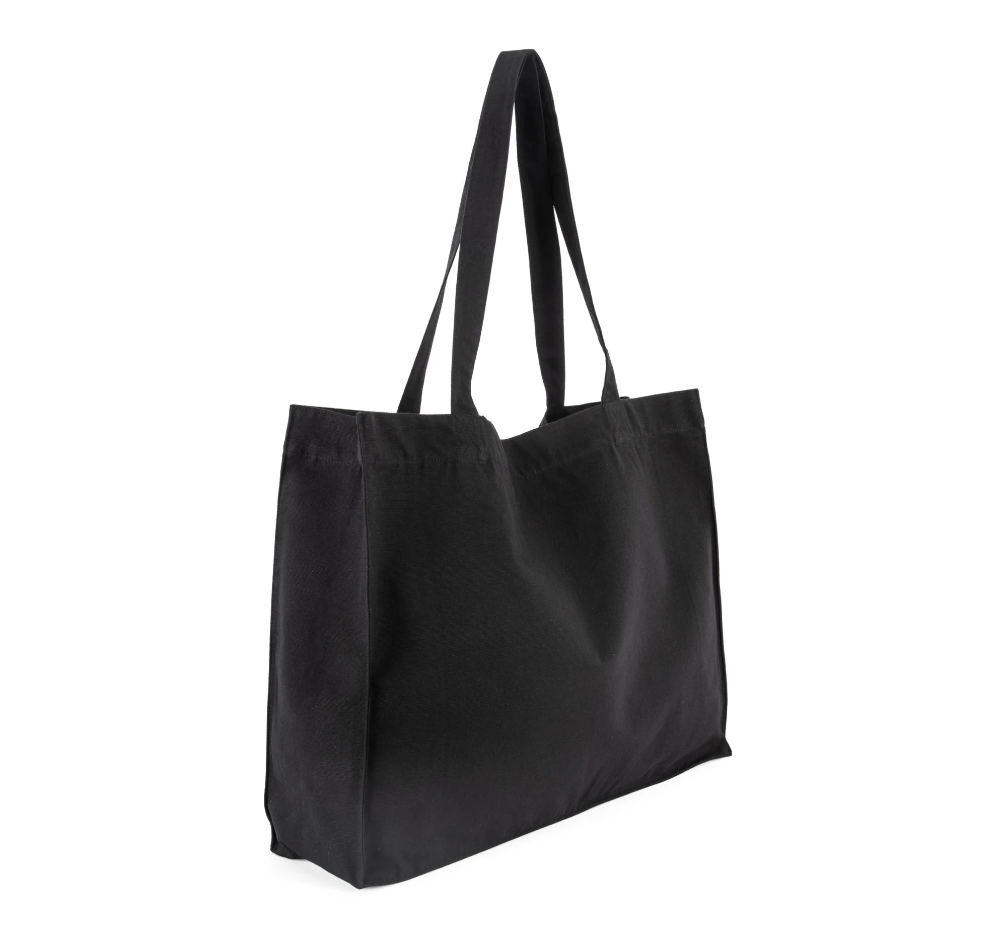 Kimood Grote shopper van gerecycled katoen.