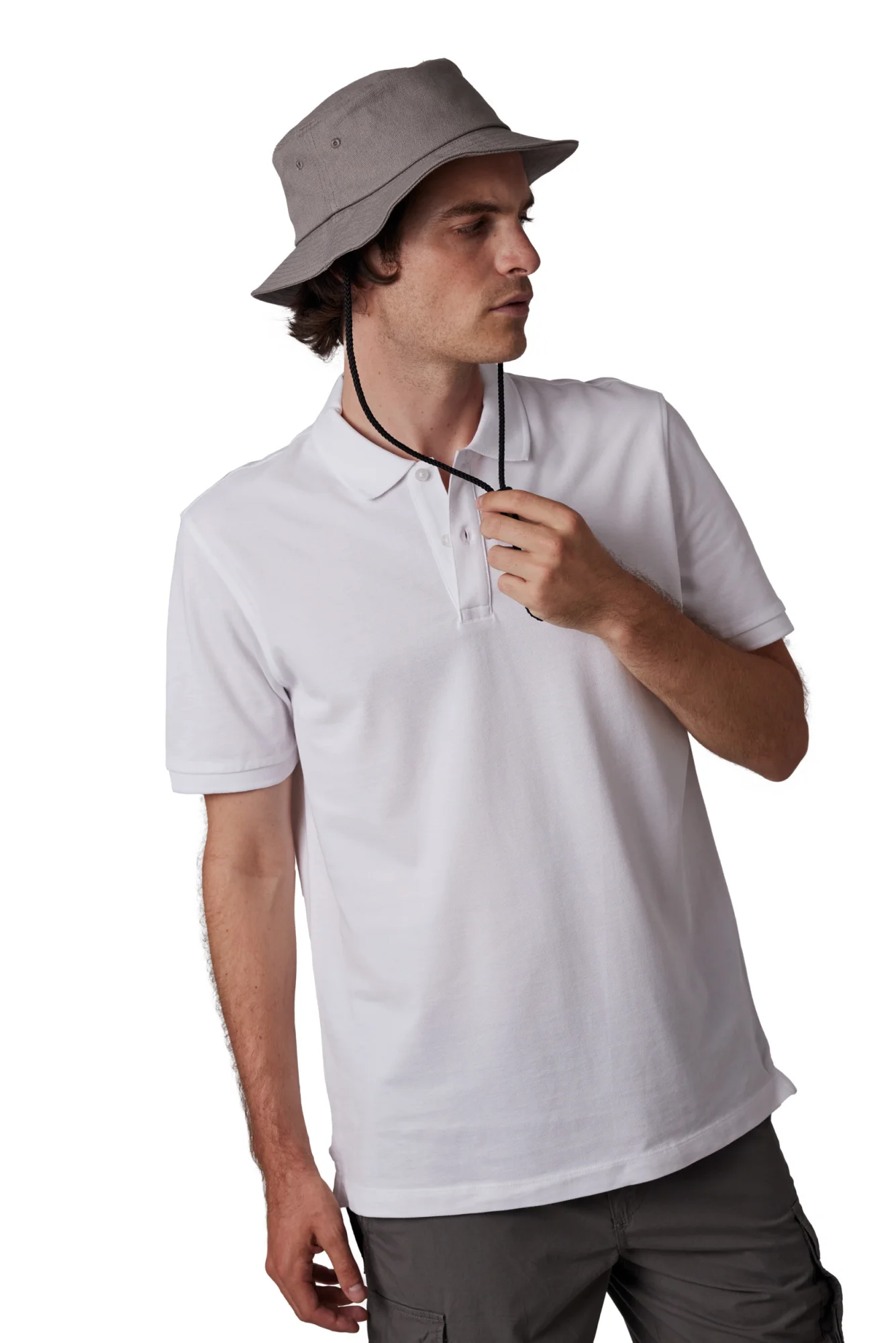 K-up Bob in de stijl van een bucket hat