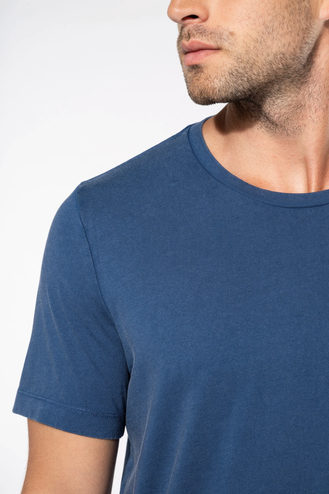 Kariban Heren-T-shirt met korte mouwen