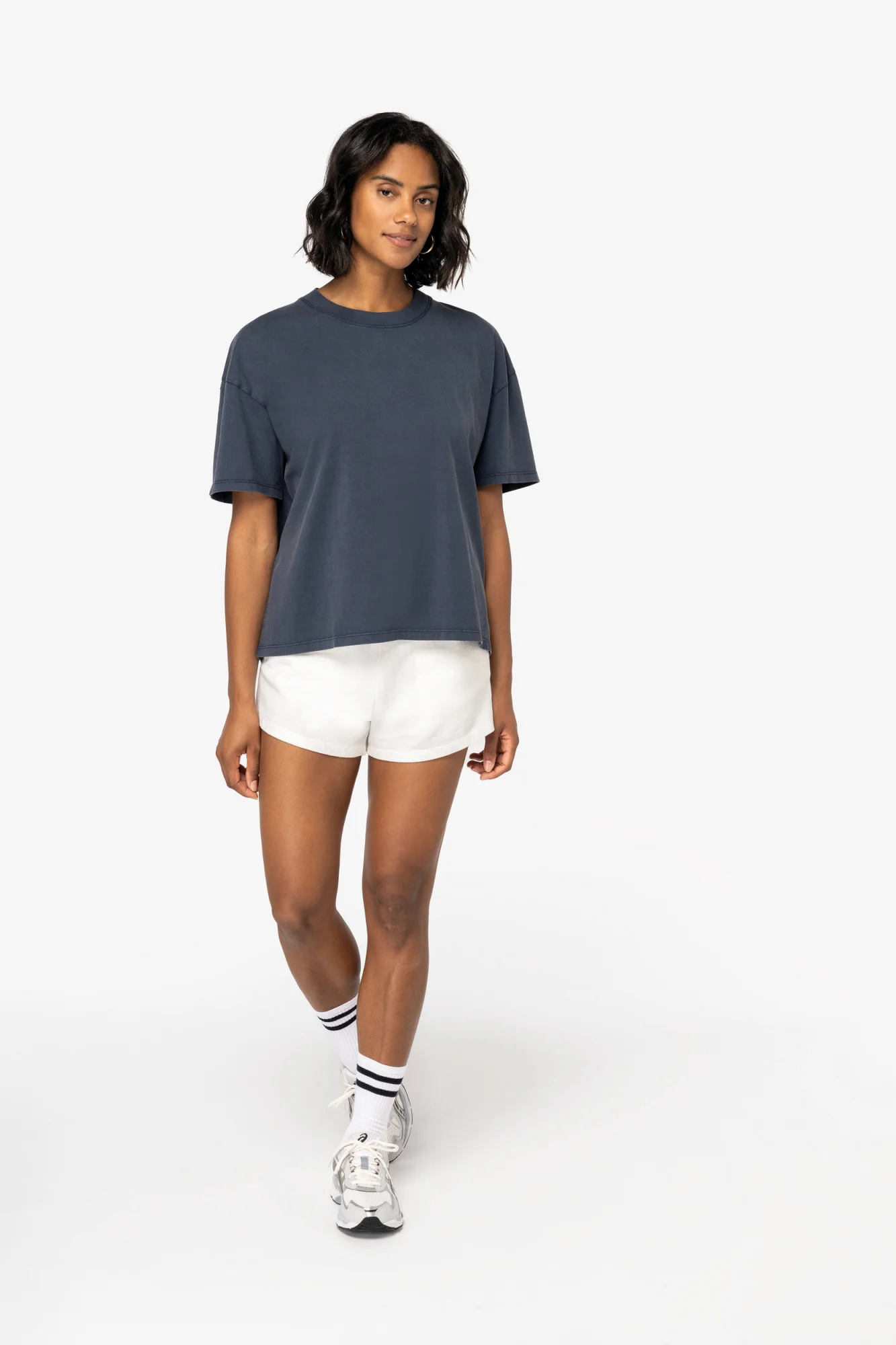 Native Spirit Ecologisch oversized verwassen t-shirt