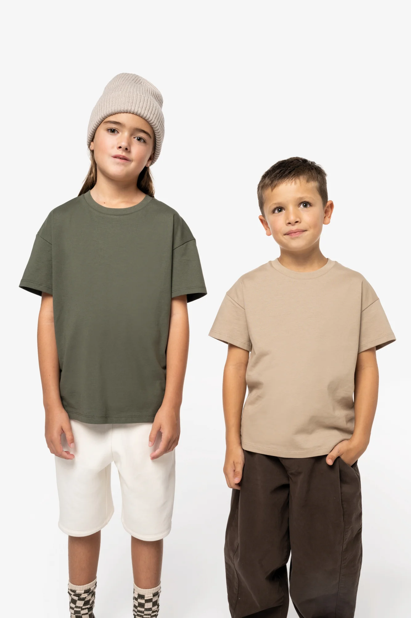 Native Spirit Ecologisch kinder T-shirt met afhangende schouders
