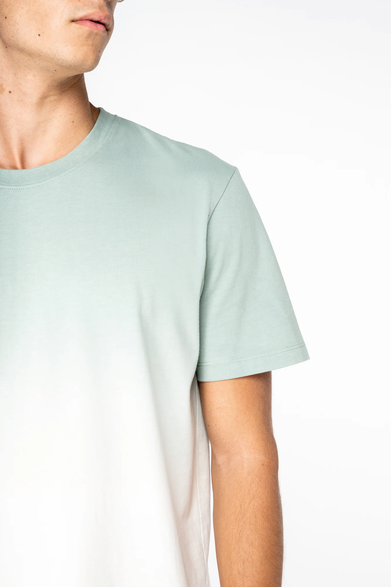 Native Spirit Ecologisch uniseks Dip Dye T-shirt