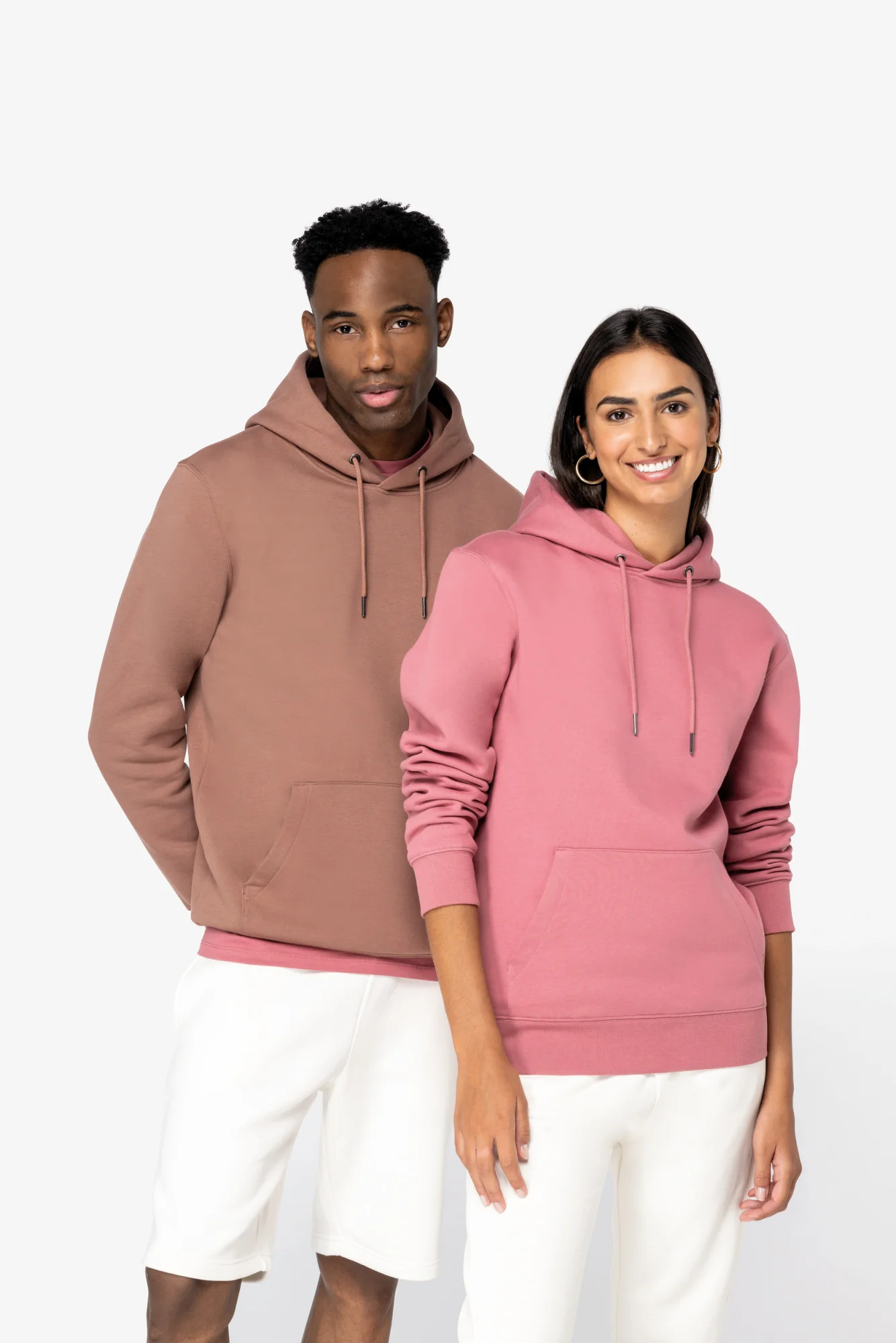 Native Spirit Ecologische uniseks sweater met capuchon