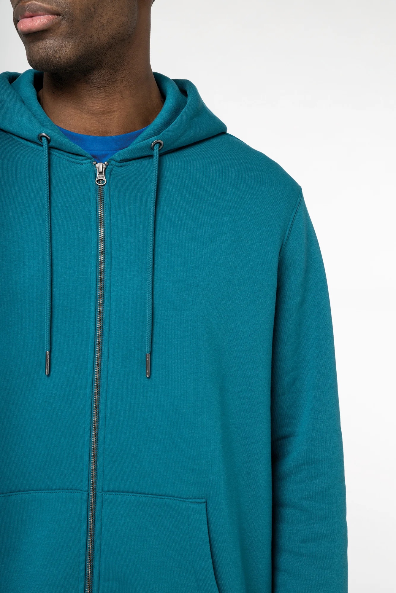 Native Spirit Ecologisch uniseks sweatvest met capuchon