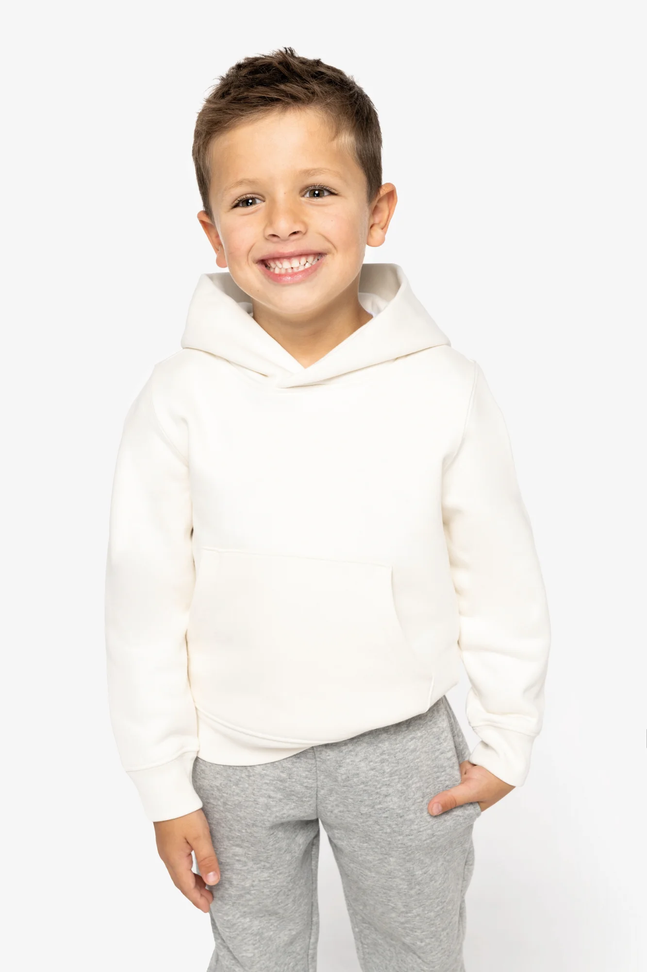 Native Spirit Ecologische kindersweater met capuchon