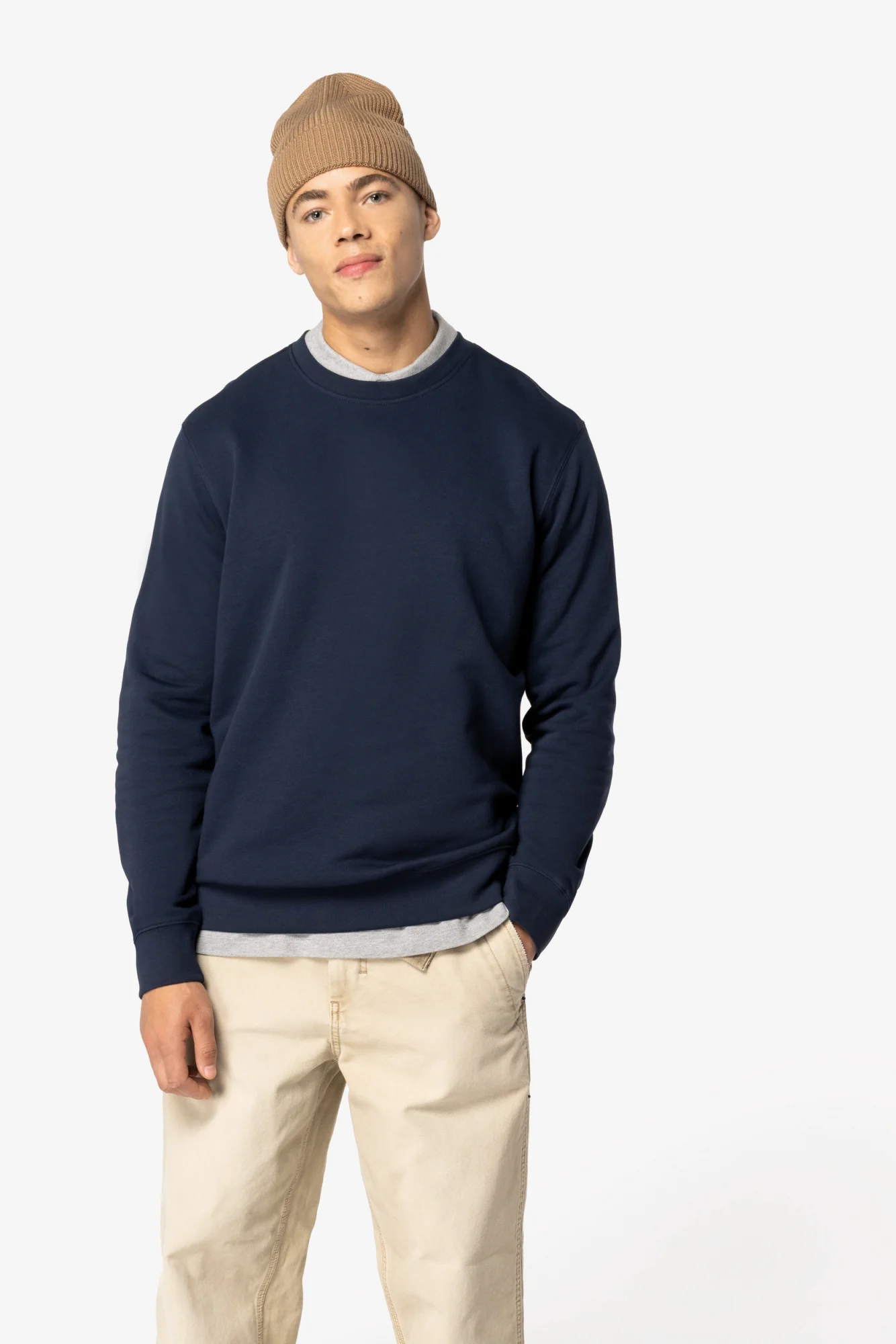Native Spirit Ecologische uniseks sweater met ronde hals