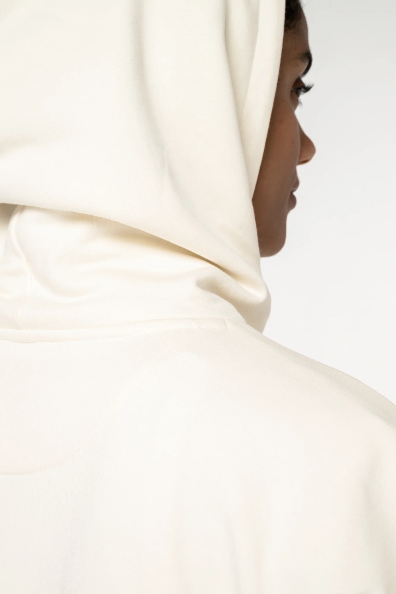 Native Spirit Ecologische ruime, mouwloze damessweater met capuchon in French Terry
