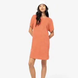 Native Spirit Ecologische badstof t-shirtjurk met afhangende mouwen