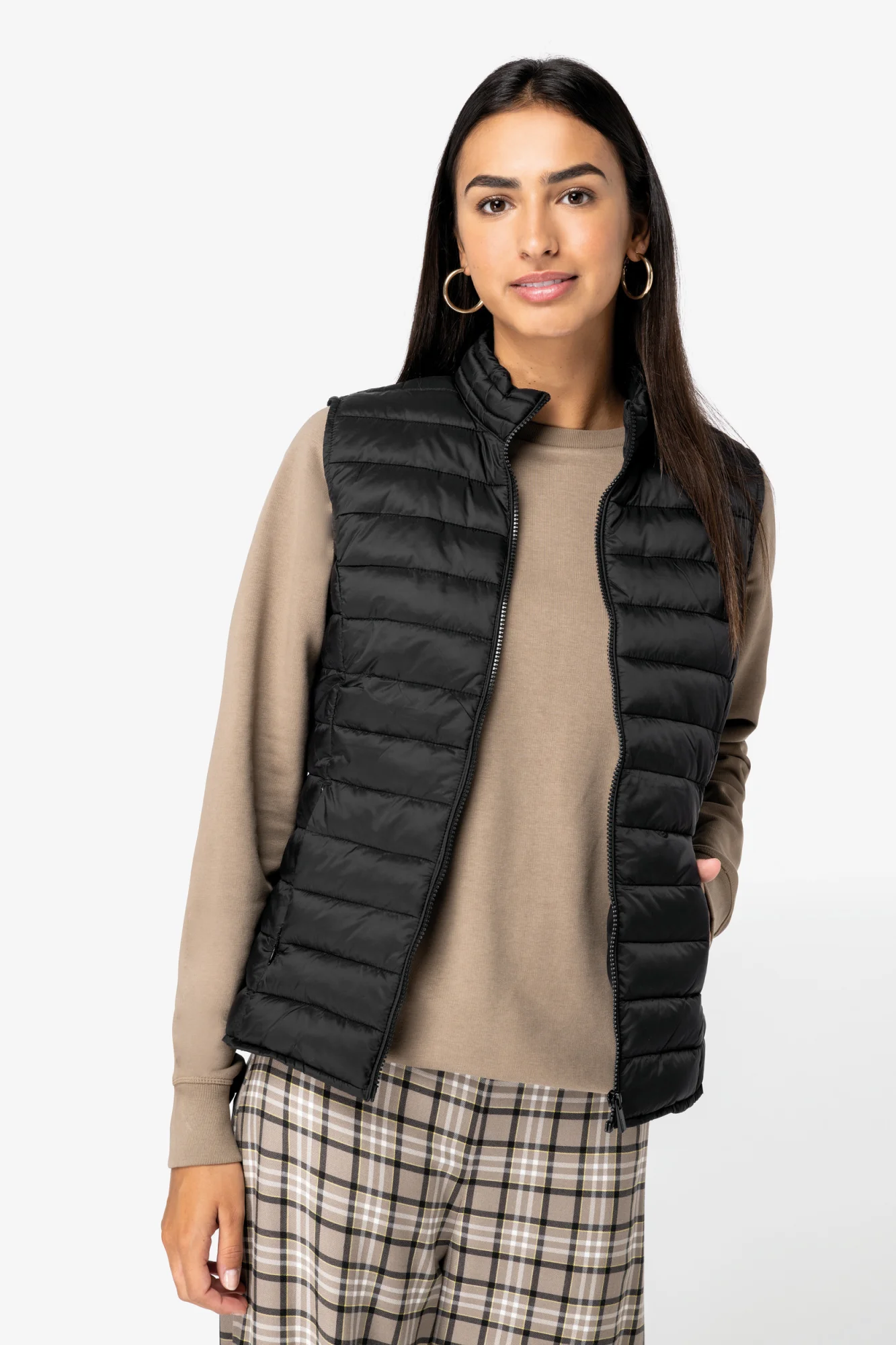 Native Spirit Ecologische lichte bodywarmer voor dames