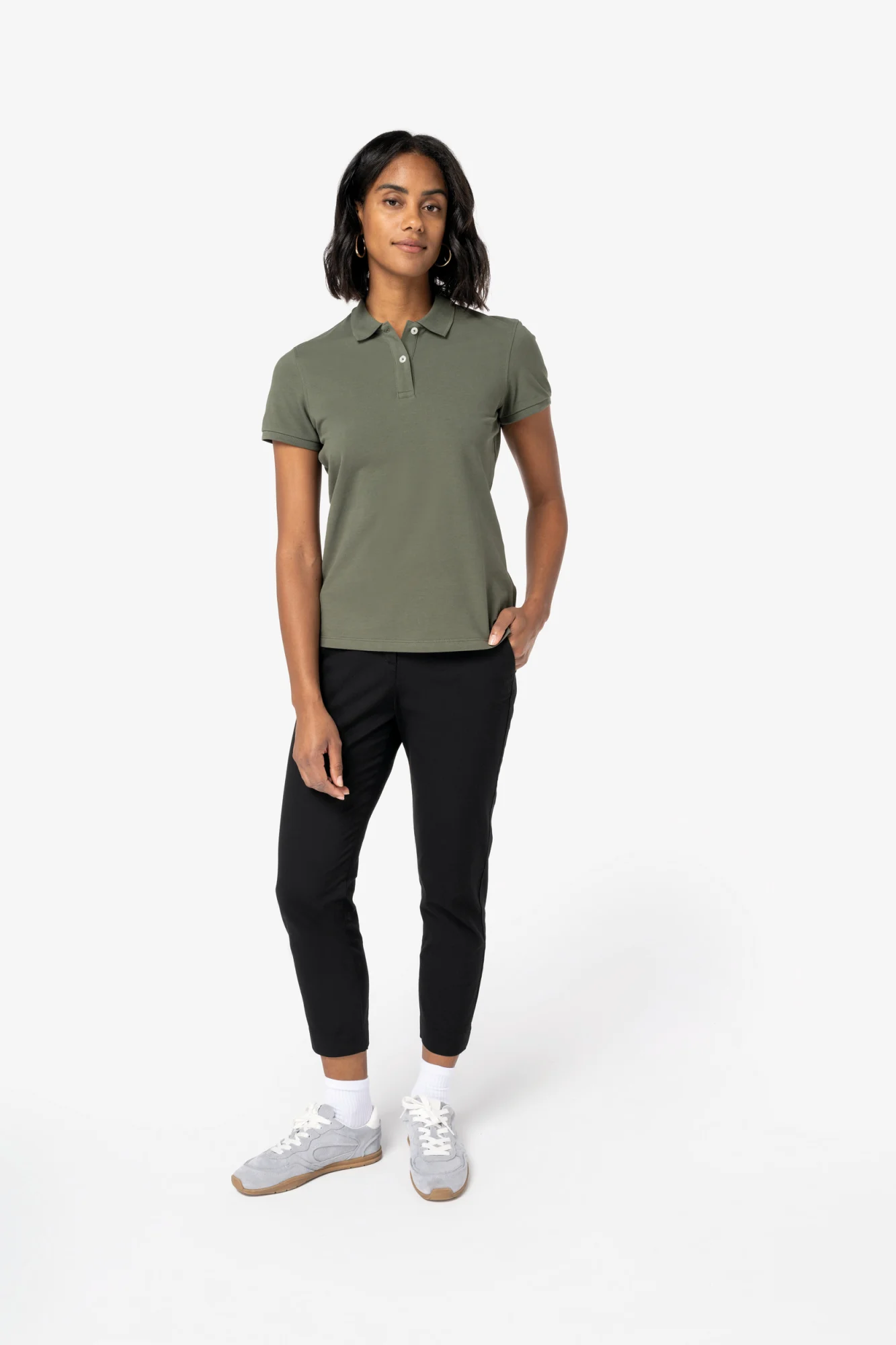 Native Spirit Ecologische enkellange chinobroek dames