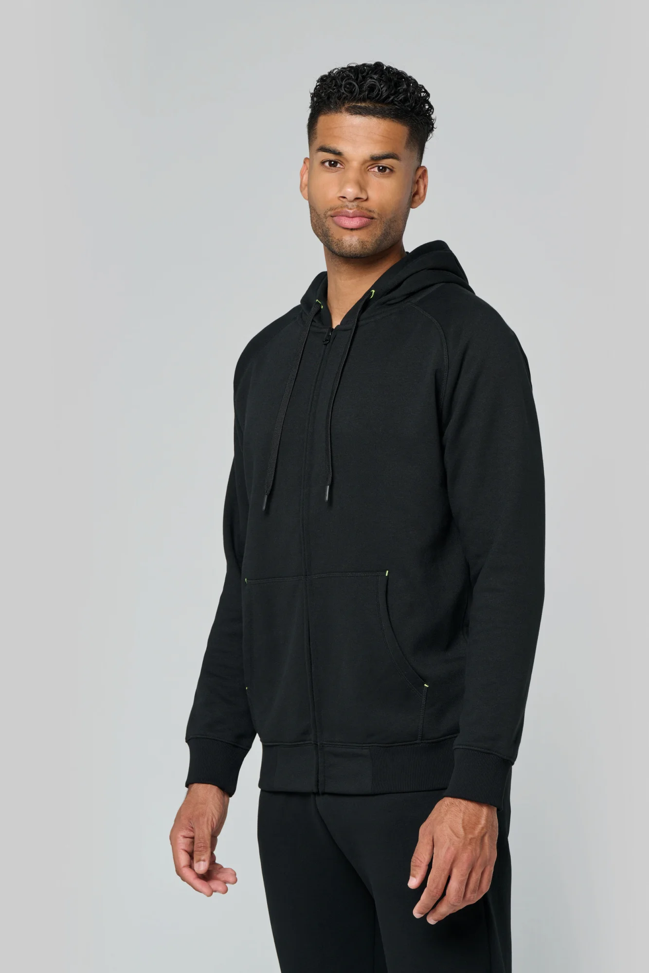 PROACT® Unisex sweatvest met capuchon