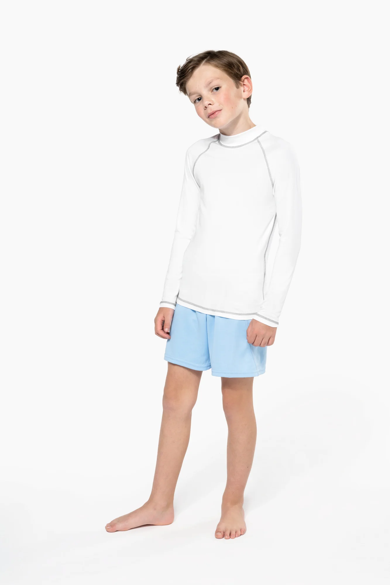 PROACT® Technisch kinder-T-shirt met lange mouwen en anti-UV-bescherming