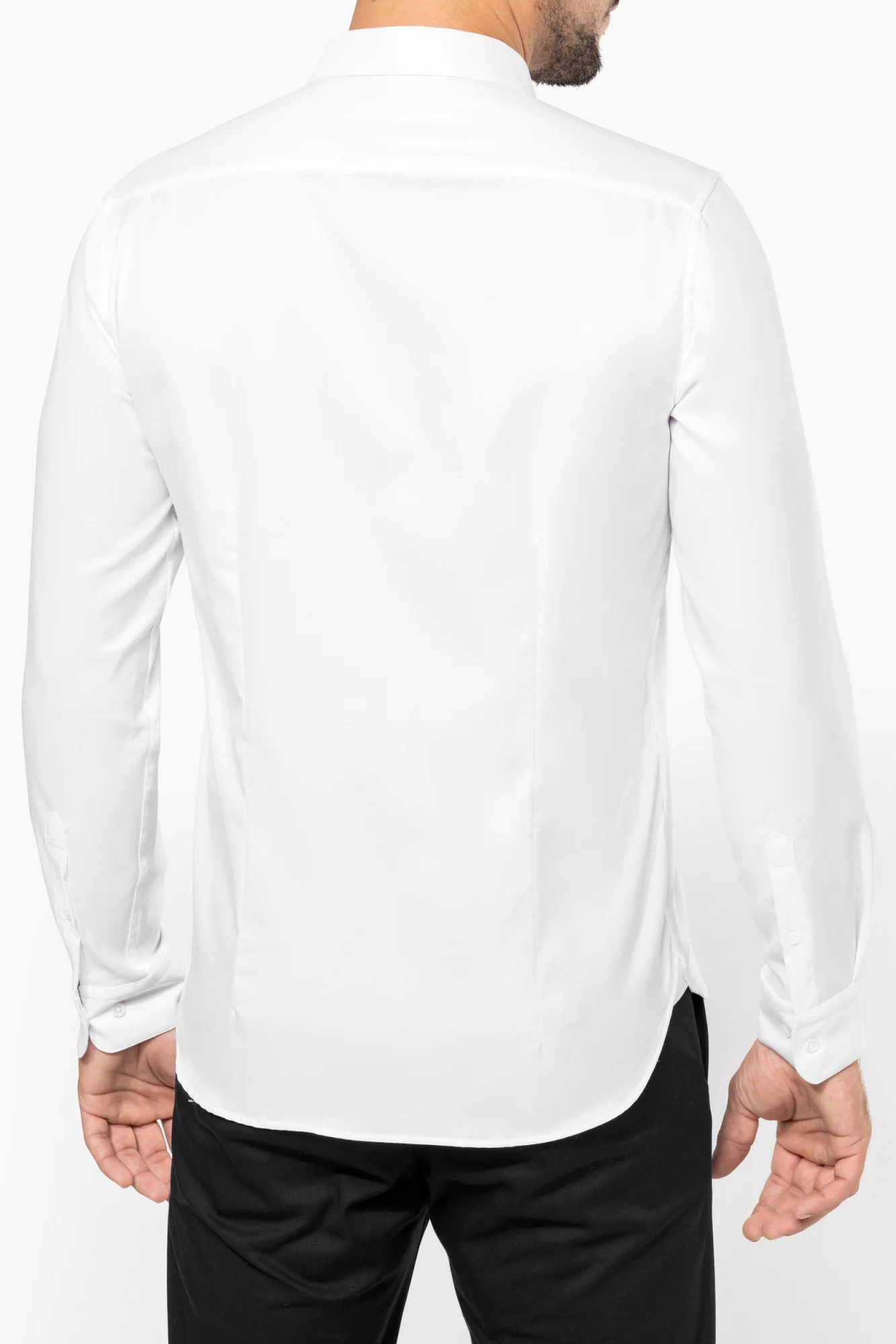 Kariban Premium Pinpoint Oxford-herenhemd lange mouwen