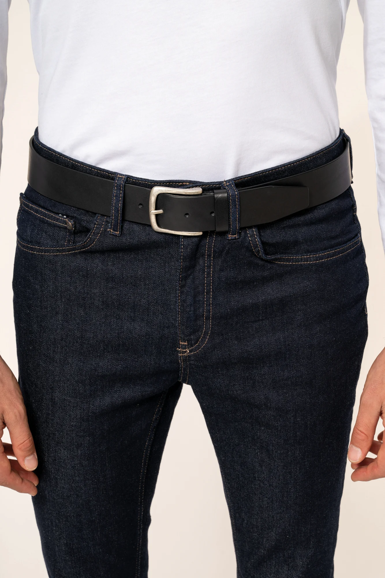 Kariban Premium Vintage lederen herenriem