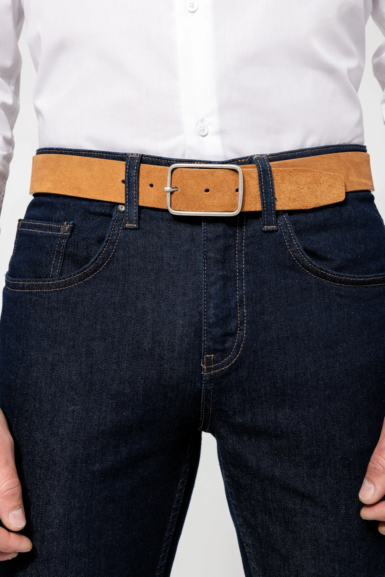 Kariban Premium Suede leren riem