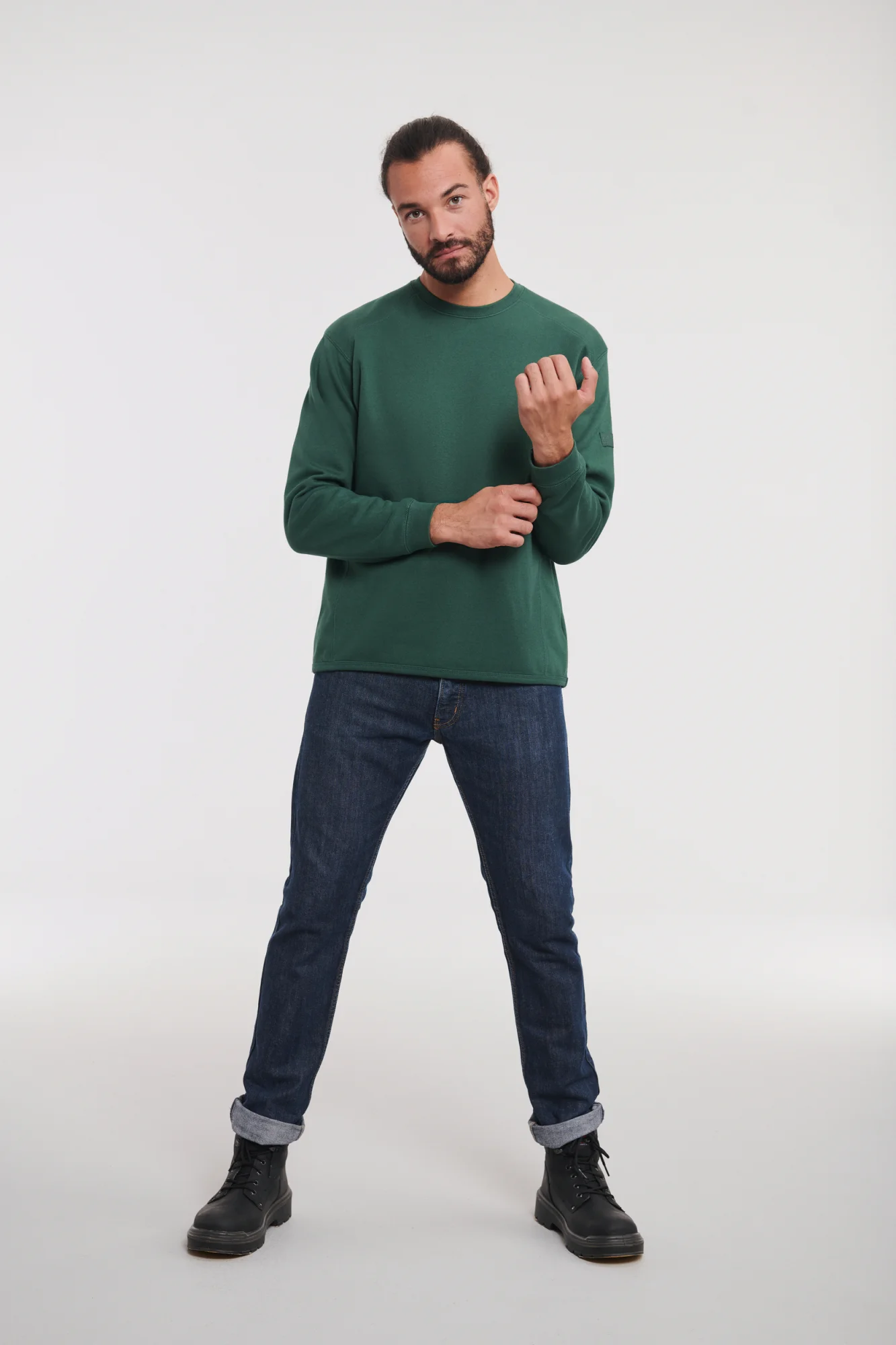 Russell Heavy Duty ronde hals sweater