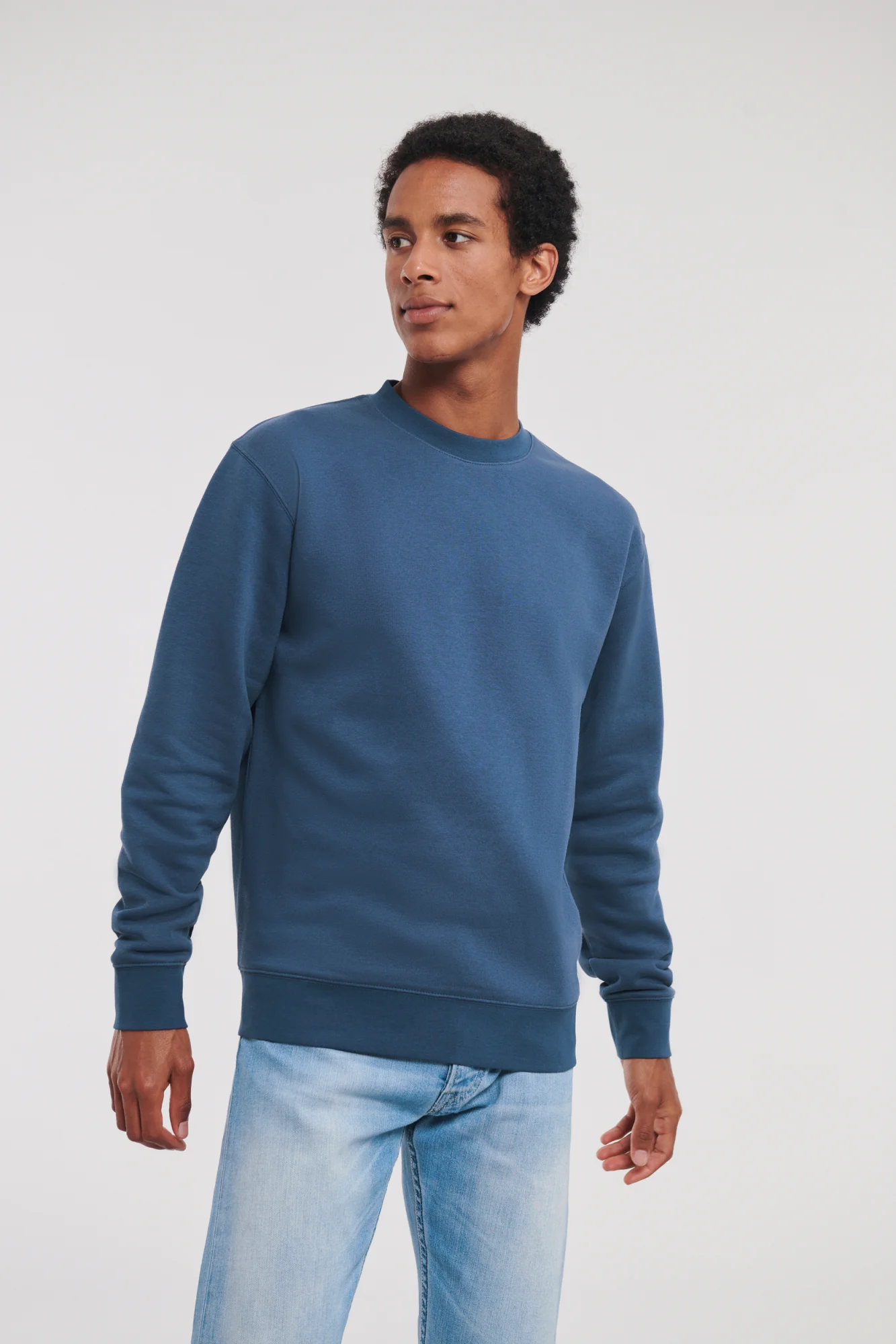 Russell Authentic Sweater met ronde hals
