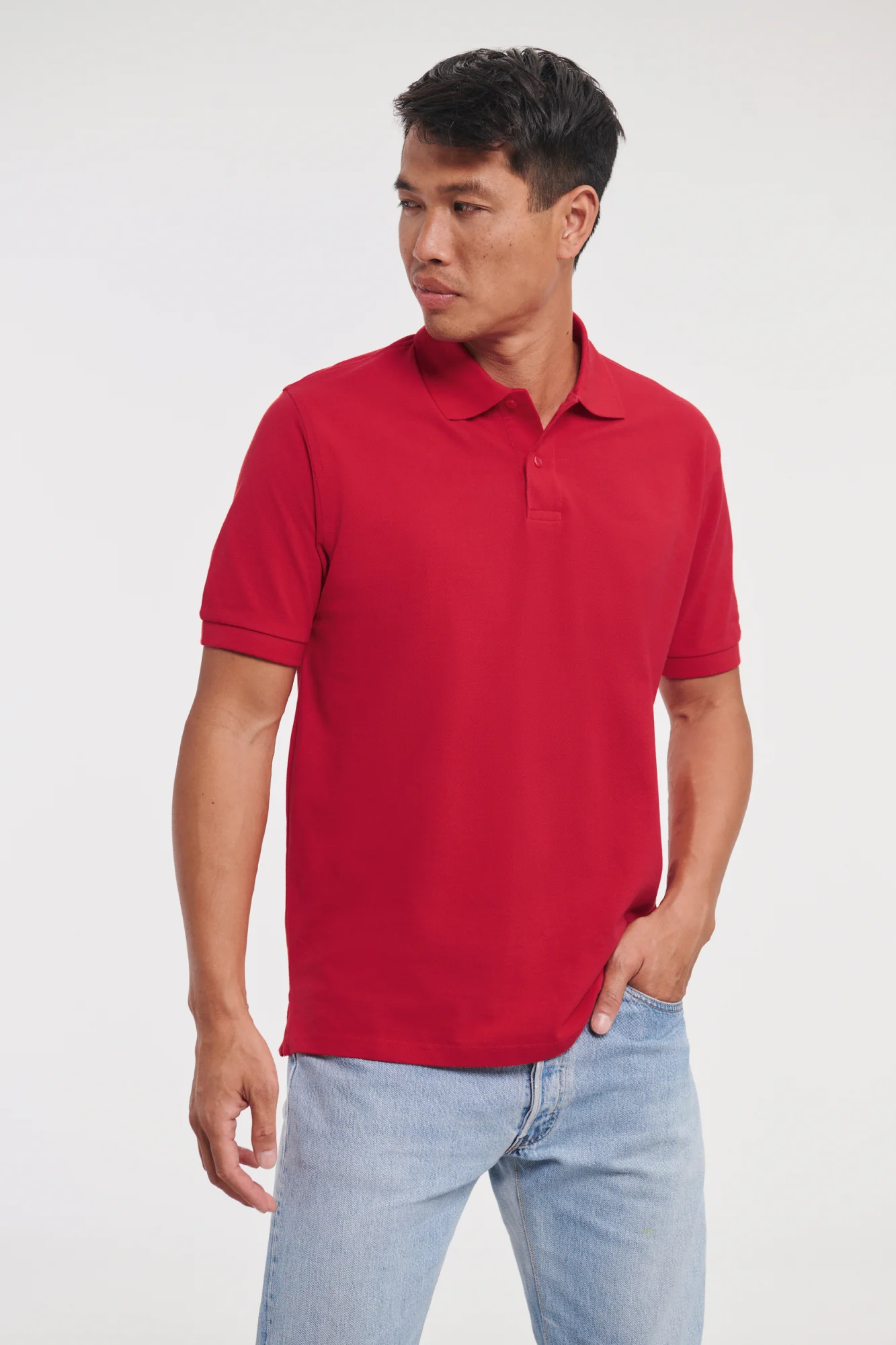 Russell Men's Classic polo katoen